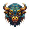 Bull Portrait Taurus