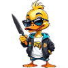 SSW33 Knife Duck with Hoodie Jacket