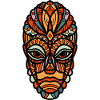 African mask