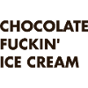 Chocolate cream - brown lettering