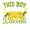 Hands off my ravioli motif