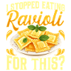 Hands off my ravioli motif
