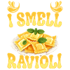 Hands off my ravioli motif