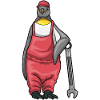 Penguin Mechanic Wrench