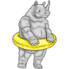 Rhino Swimming Lifebuoy