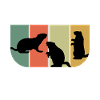 Groundhogs Retro Silhouettes Graphic