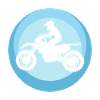 Dirt Bike Biker Stunt