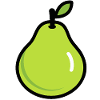 :: A pear on a T-shirt ::