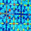 Blue ceramic