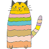 katze geringelt