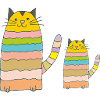 Chat Mère Enfant