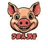 Cochon heureux