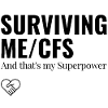 Surviving ME/CFS - white 🤍