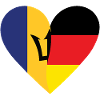 Barbados Germany Heart