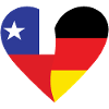 Chile Germany Heart
