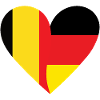 Belgium Germany Heart