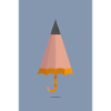 Umbrella pencil