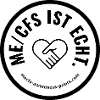 ME/CFS IS REAL 🤍 round - white
