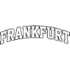 Frankfurt logo: Cosmopolitan collegiate design
