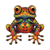 Frosch Porträt