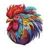 Portrait de coq