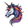 Einhorn Porträt