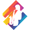 Wind instrument saxophonist