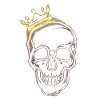 skull with crown
