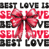 Self Love Valentine Day Coquette