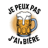 je peux pas j'ai bière