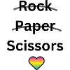 PRIDE Schere Stein Papier