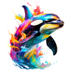 Painted Orca