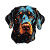 Labrador Dog Portrait