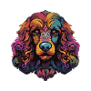 Poodle Dog Portrait