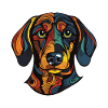 Dachshund Dog Portrait Dachshund