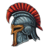Spartaner Krieger Sparta Helm