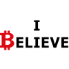 Bitcoin rot-schwarz