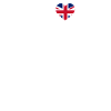 I Love London Colosseum England Heart Flag London