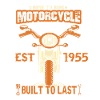 Né en 1955 Motard