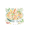 Paella Spanish cuisine Seafood