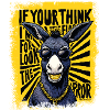 Donkey with style