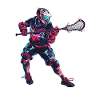Lacrosse Player Graphics