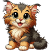 Bébé chat Main Coon