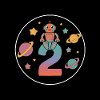 J’ai 2 ans d’astronaute