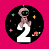 J’ai 2 ans d’astronaute