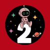 J’ai 2 ans d’astronaute