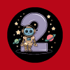 J’ai 2 ans d’astronaute