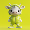 3d Character Cute Cow