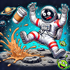 Funny Astronaut