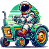Astronaut Tractor